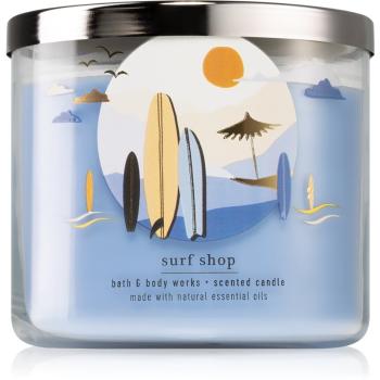 Bath & Body Works Surf Shop vonná sviečka 411 g