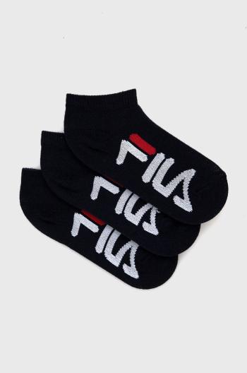 Detské ponožky Fila (3-pack) tmavomodrá farba