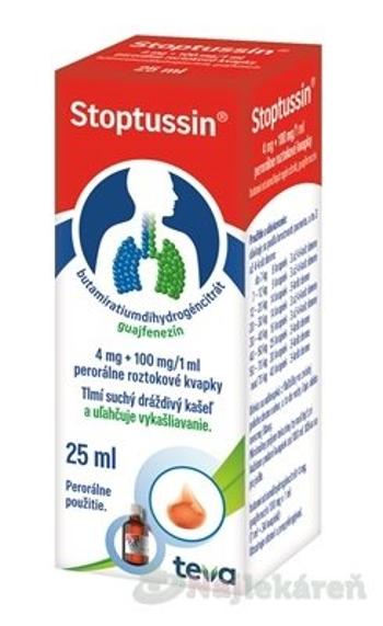 Stoptussin kvapky na dráždivý kašel 25 ml