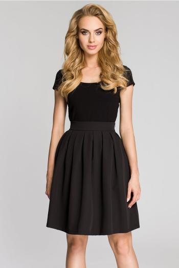 Čierna sukňa MOE 237