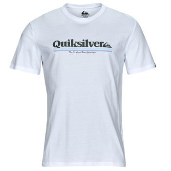 Quiksilver  Tričká s krátkym rukávom BETWEEN THE LINES SS  Biela