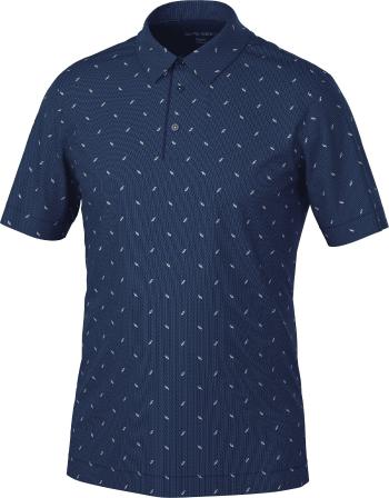 Galvin Green Miklos Mens Breathable Short Sleeve Shirt Navy 2XL Polo košeľa