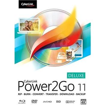 Cyberlink Power2GO Deluxe 11 (elektronická licencia) (cybepow2godel11)