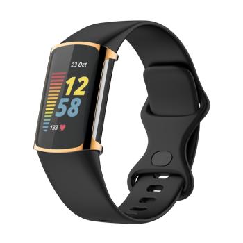 Ochranný obal Fitbit Charge 5 ružovozlatý