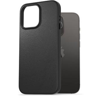 AlzaGuard Genuine Leather Case na iPhone 14 Pro Max čierny (AGD-GLC0004B)