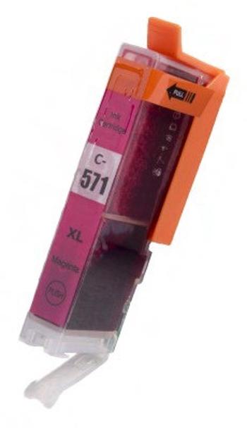 CANON CLI-571-XL M - kompatibilná cartridge, purpurová, 11ml