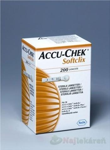 Accu Chek Softclix Lancet 200 ks