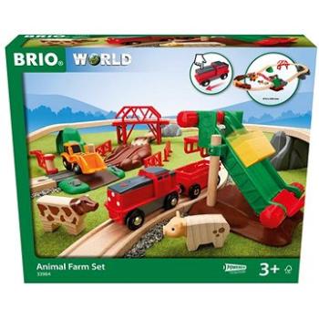 Brio World 33984 Hracia sada zvieracia farma (7312350339840)