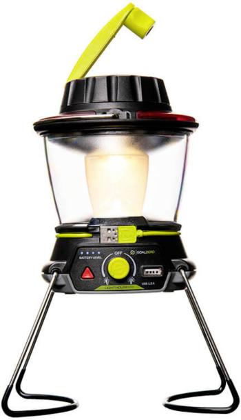 Goal Zero 32010 Lighthouse 600 LED  campingový lampáš  600 lm napájanie z akumulátora 498 g čierna, žltá