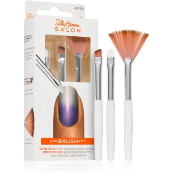 Sally Hansen Salon Pro Brush sada štetcov (na nechty)