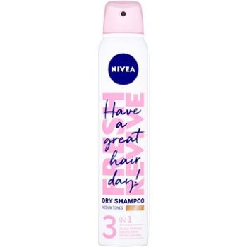 NIVEA Dry Shampoo Medium Tones 200 ml (9005800301549)