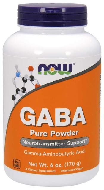 GABA Pure Powder - NOW Foods, 170g