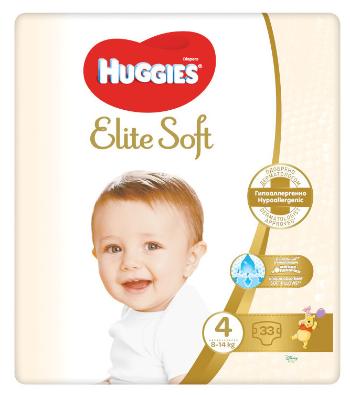 Huggies ® Elite Soft veľ. 4 33 ks