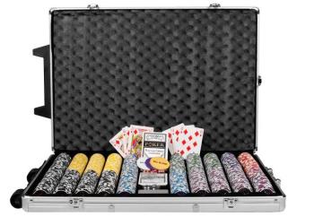 Garthen OCEAN Trolley 495 Poker set 1000 ks žetónov