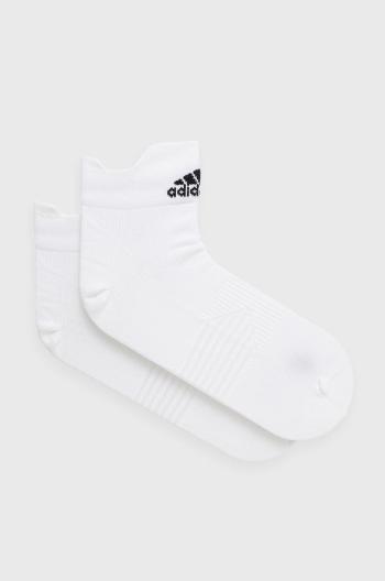 Ponožky adidas Performance HA0104 biela farba