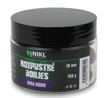 Nikl rozpustné boilies giga squid 150 g - 18 mm