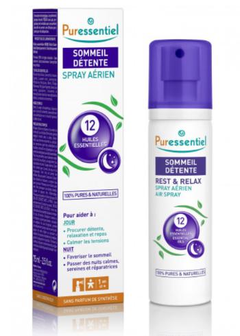 Puressentiel Na uvolnenie a oddych - 12 esencialnych olejov 75 ml