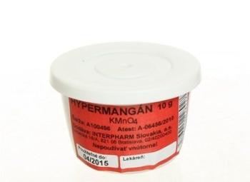 Manganistan draselný - Hypermangán na čistenie a hojenie rán 10 g