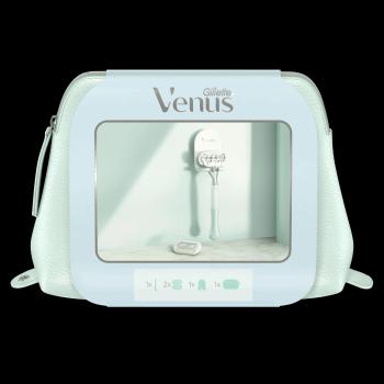 Gillette Venus Venus Smooth Strojček + 2 náhradné hlavice + nástenný držiak na strojček + kozmetická taška