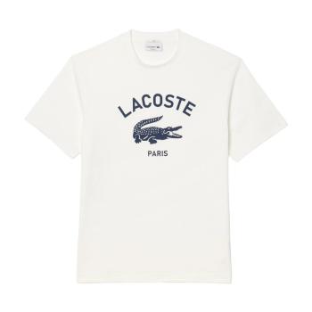 Lacoste  -  Tričká s krátkym rukávom Biela