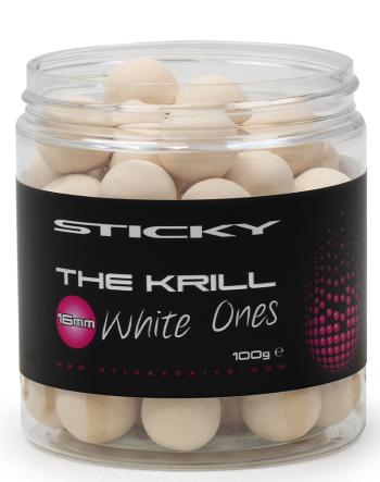 Sticky baits plávajúce boilies the krill pop-ups white ones 100 g-14 mm