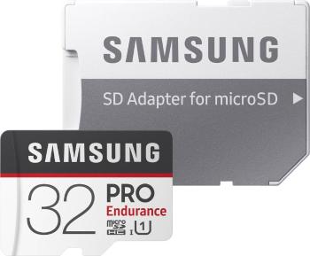Samsung Pro Endurance pamäťová karta micro SDHC 32 GB Class 10, UHS-I vr. SD adaptéru, podpora videa 4K, vhodné pre trva