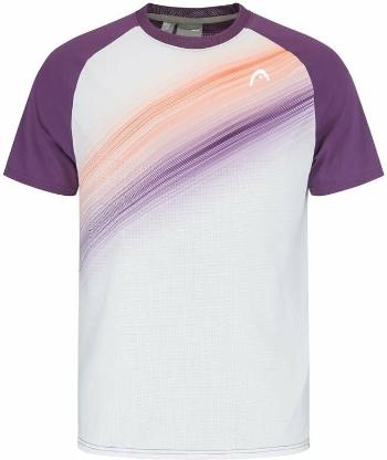 Head Performance T-Shirt Men Lilac/Print Perf XL