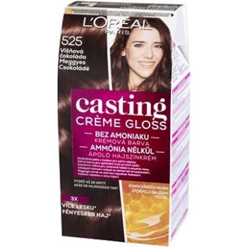 ĽORÉAL CASTING Creme Gloss 525, višňová čokoláda (3600523029563)