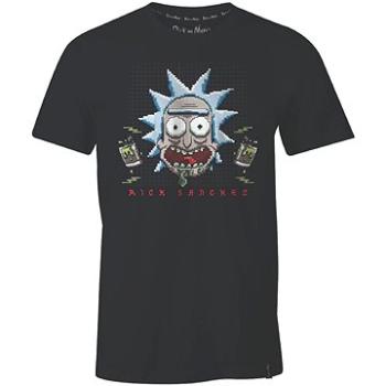 Rick and Morty – 8bits Rick – tričko S (3664794293757)