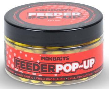 Mikbaits plávajúce  boilie feeder pop-up 100 ml 8+12 mm - chilli cesnak