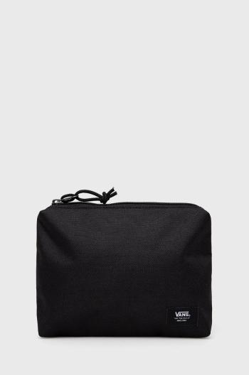 Kozmetická taška Vans čierna farba