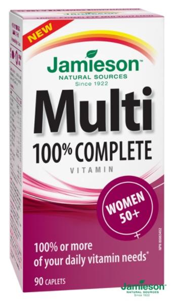 Jamieson Multi 100 % Complete Women 50+ 90 tabliet