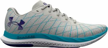 Under Armour Women's UA Charged Breeze 2 Running Shoes Gray Mist/Blue Surf/Sonar Blue 38