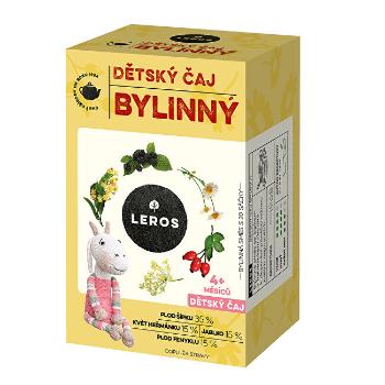 Leros Dětský čaj bylinný vrecká 20 x 1.8 g