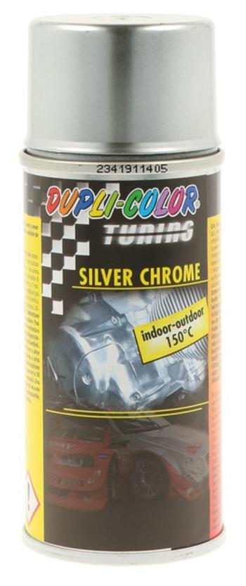 DC TUNING SILVER CHROME - Sprej s vysoko lesklým chrómovým efektom chrómová 0,15 L