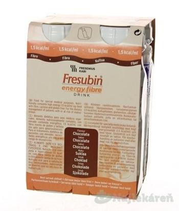 Fresubin Energy Fibre Drink čokoláda 4 x 200ml