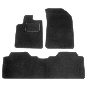 ACI, textilné koberce pre CITROEN C5, 01-04  čierne (sada 4 ks) (0961X62)