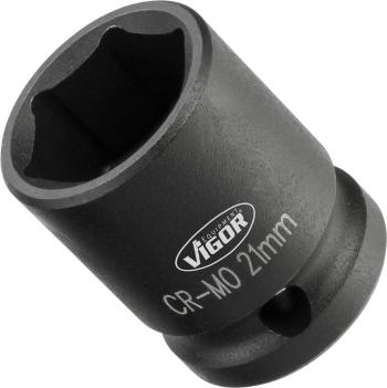 Vigor  V5550S-22 vonkajší šesťhran silový nástrčný kľúč  22 mm     1/2" (12.5 mm)