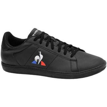 Le Coq Sportif  Módne tenisky COURTSET TRIPLE BLACK  Čierna