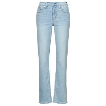 Levis  724 HIGH RISE STRAIGHT Lightweight  Rovné džínsy Modrá