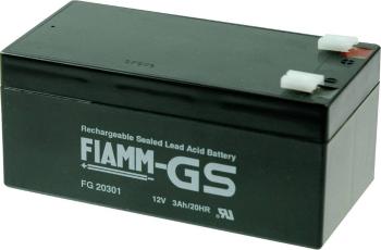 Fiamm PB-12-3,4-4,8 FG20341 olovený akumulátor 12 V 3.4 Ah olovený so skleneným rúnom (š x v x h) 134 x 66 x 65 mm ploch