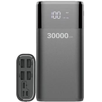 MG WPB-001 30 000 mAh, 4× USB 4A, čierna (WOZ00349)