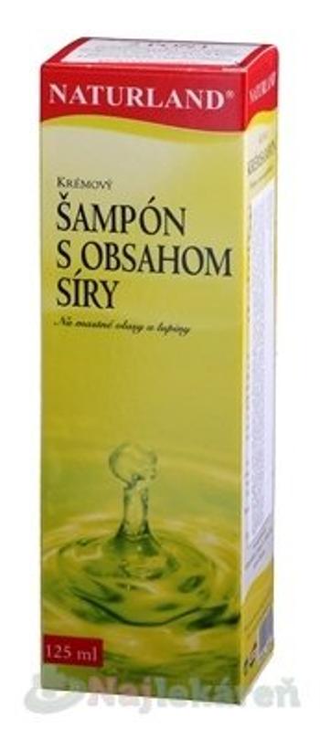 NATURLAND KRÉMOVÝ ŠAMPÓN S OBSAHOM SÍRY 125 ml