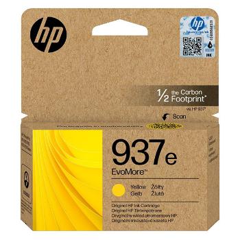 HP 4S6W8NE - originálna cartridge HP 937e, žltá, 1650 strán