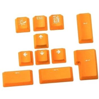 Ducky PBT Double-Shot Keycap Set, oranžové, 11 klávesov (DKSA11-USPDYNWO1)