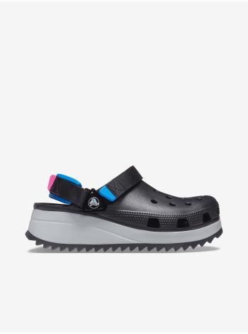 Čierne dámske šľapky Crocs Hiker Clog