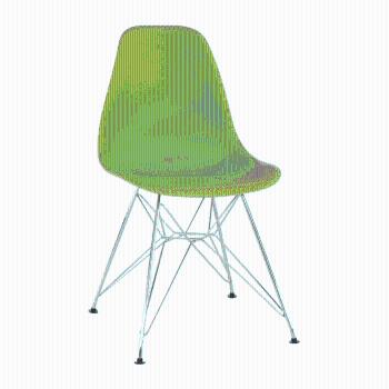 Stolička, zelená, ANISA 2 NEW P1, poškodený tovar
