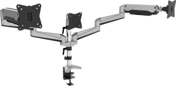 Digitus DA-90363 3-násobný stolový držiak monitoru  38,1 cm (15") - 68,6 cm (27") otočný, výškovo nastaviteľný, sklápajú