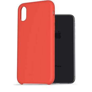 AlzaGuard Premium Liquid Silicone iPhone X / Xs červené (AGD-PCS0002R)