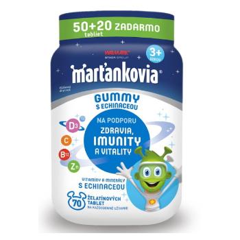 WALMARK Marťankovia GUMMY s Echinaceou 70 želatínových tabliet